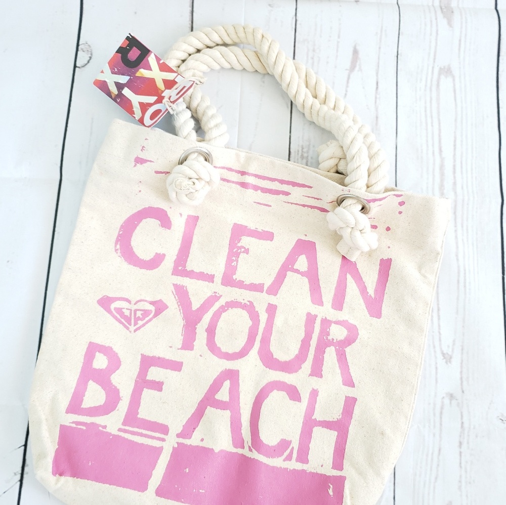 Roxy beach tote bag